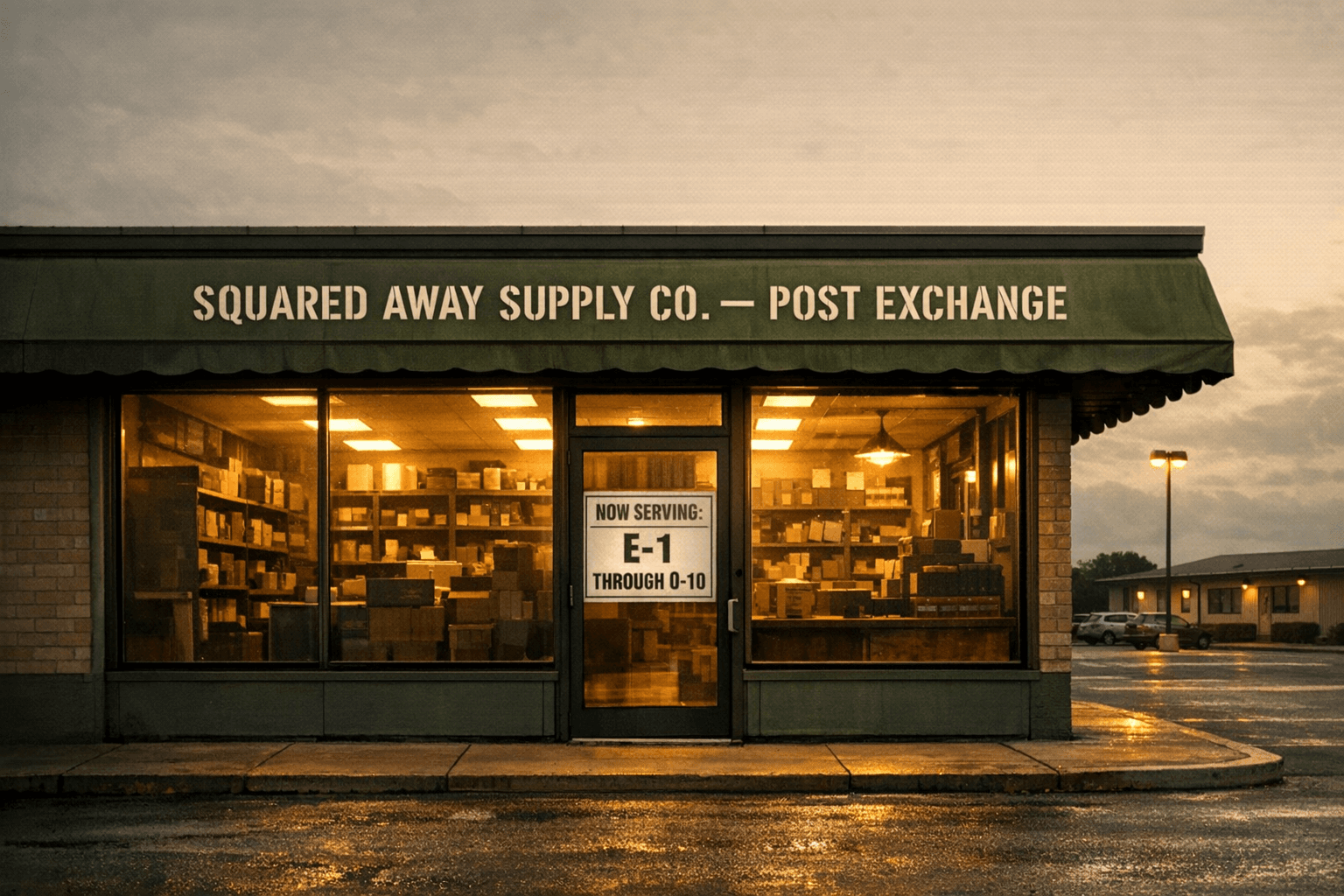 Squared Away Supply Co. storefront