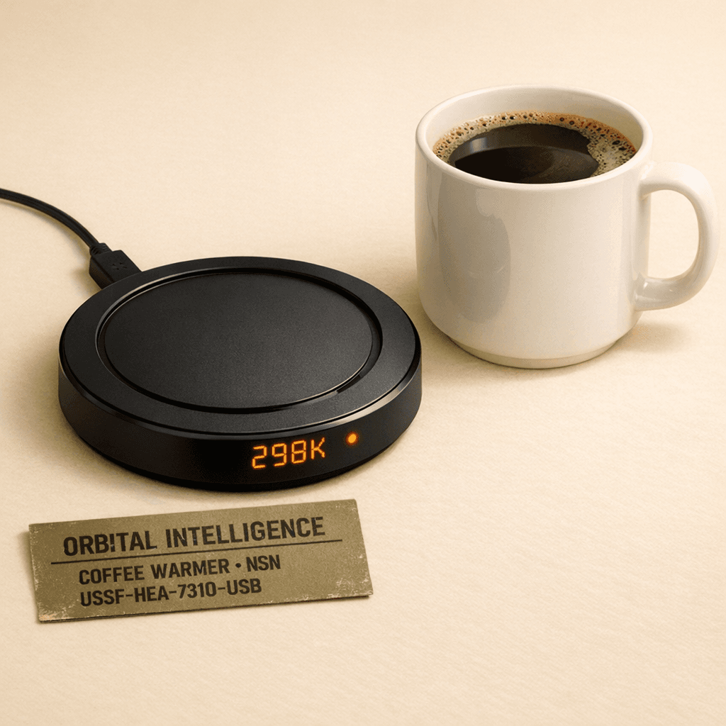 Orbital Intelligence Coffee Warmer