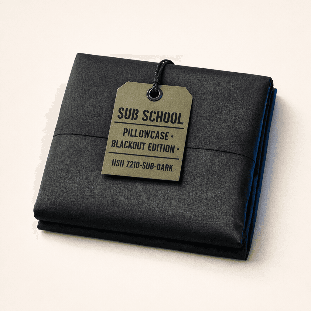 Sub School Pillowcase — Blackout Edition